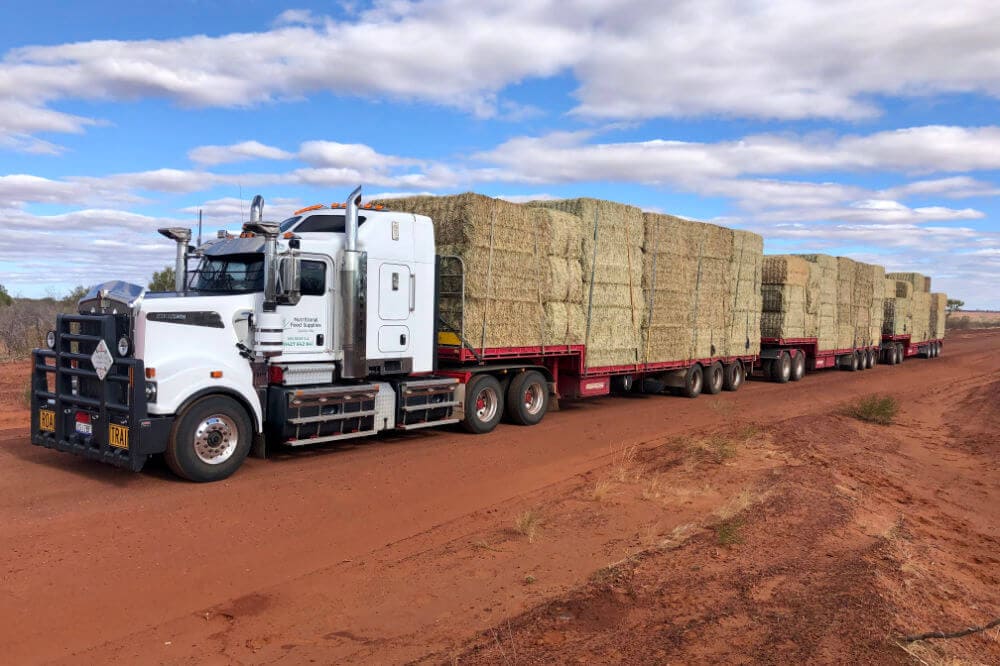 Truck and Trailers in the NT